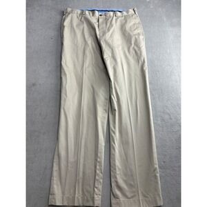 Brooks Brothers Mens Chino Pants Khaki Lightweight Advantage Classic Fit W37 L32
